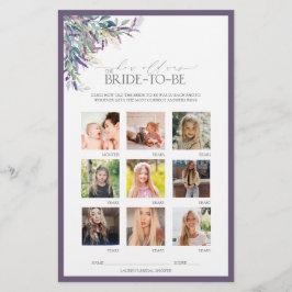 Jogo de Chá de panela Floral de Lavanda Elegante