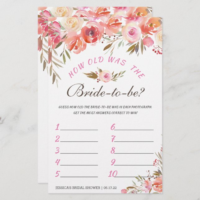 Jogo de Chá de panela Floral Dupla-Lata Doce (Frente/Verso)