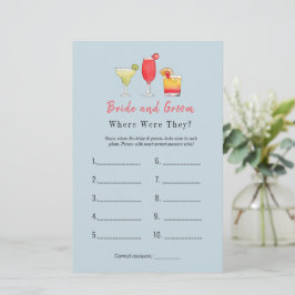 Jogo de Chá de panela "Onde eles estavam"