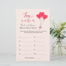 Jogo de Chá de panela "Onde eles estavam"