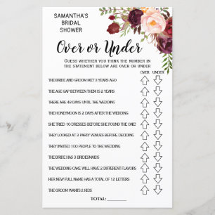 Jogo de Chá de panela sobre Flores de Marsala