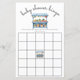 Jogo de Chá do Baby Boy do Mercado Azul