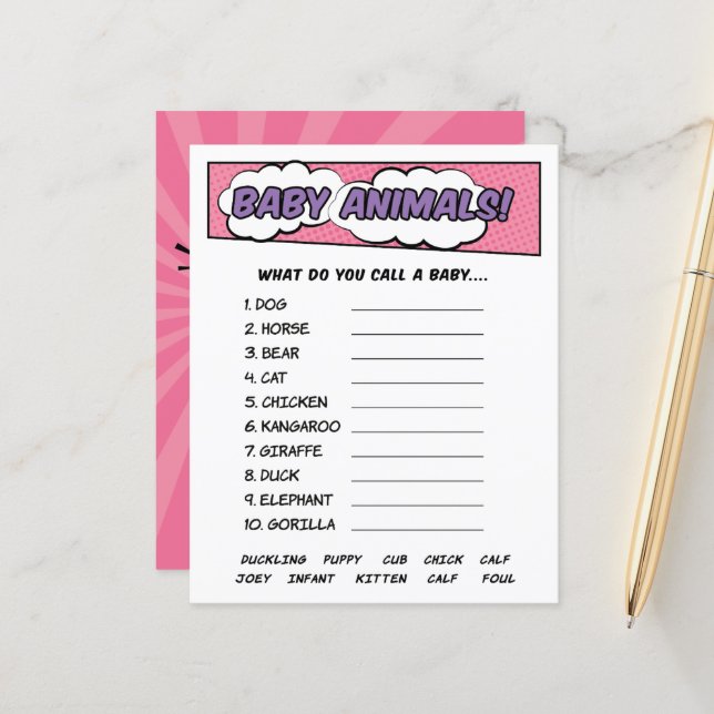 Jogo de Chás de fraldas de BD com Super Heróis (Frente/Verso In Situ)