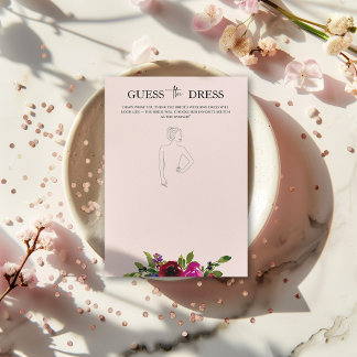 Jogo de Chuva de Noiva Floral em Aquarela Rosa Sua