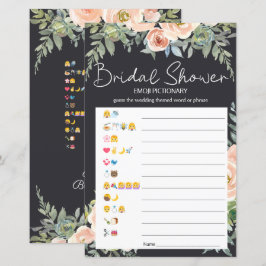 Jogo de Chuva de Presentes de Noiva Emoji Pictiona