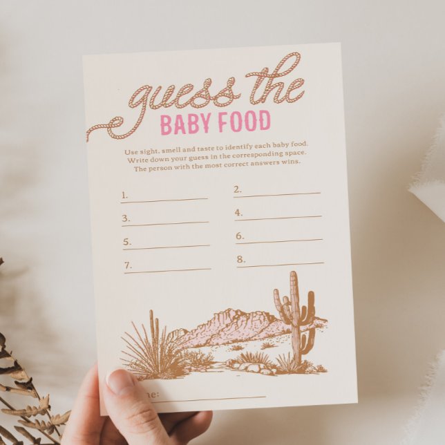 Jogo de Comida de Bebês Rosa Ocidental (Criador carregado)