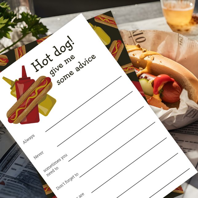 Jogo de conselhos de chá de fraldas de churrasco (Criador carregado)