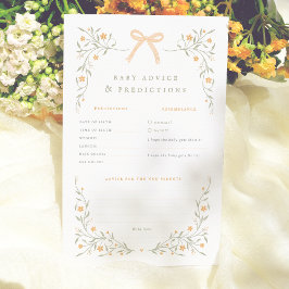 Jogo de Conselhos de Previsão de Chás de fraldas d