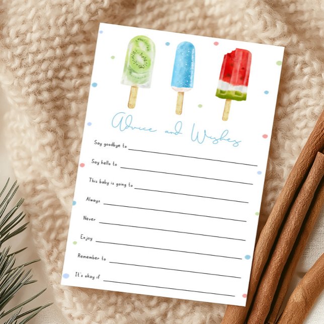 Jogo de Conselhos e Desejos para Chás de Bebê com  (Ready to Pop Baby Shower Advice and Wishes Game)