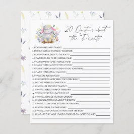 Jogo de cordeiro | 20 perguntas sobre os pais