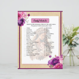 Jogo de Correspondência de Chás de fraldas de Boho