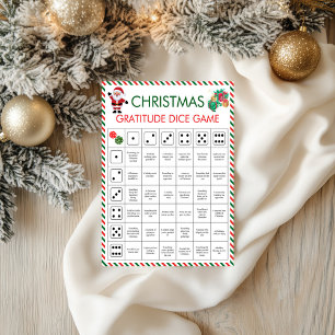 Jogo de Dados de Troca de Presentes de Natal   Rol