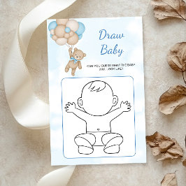 Jogo de Desenho de Bebê Urso de Pelúcia