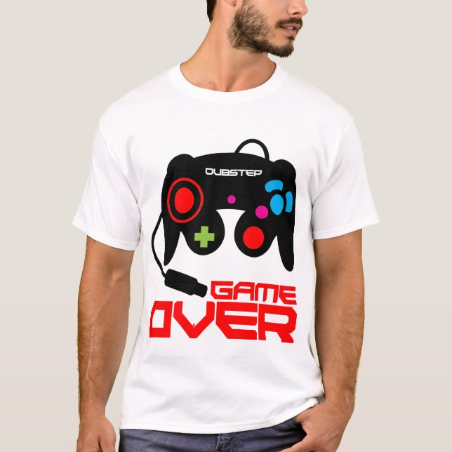 Jogo de Dubstep sobre o t-shirt (Frente)