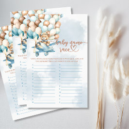 Jogo de Festa de Raça de Nome do Bebê