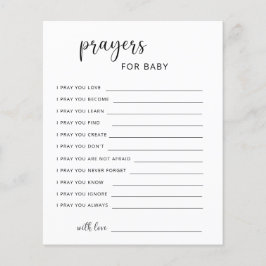 Jogo de festa | oração para o bebê