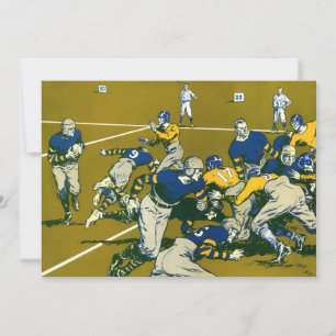 Jogo de Futebol Esportivo Vintage, Times Dourado v
