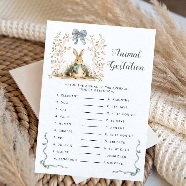 Jogo de Gestação de Animais com Arco Floral de Coe (Criador carregado)