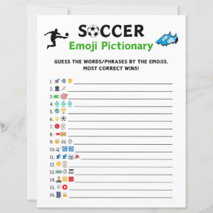 Jogo de Imagem Emoji do Futebol