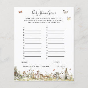 Jogo de Item Bebê Jogo Chá de fraldas