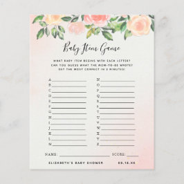 Jogo de Item Bebê | Jogo Chá de fraldas