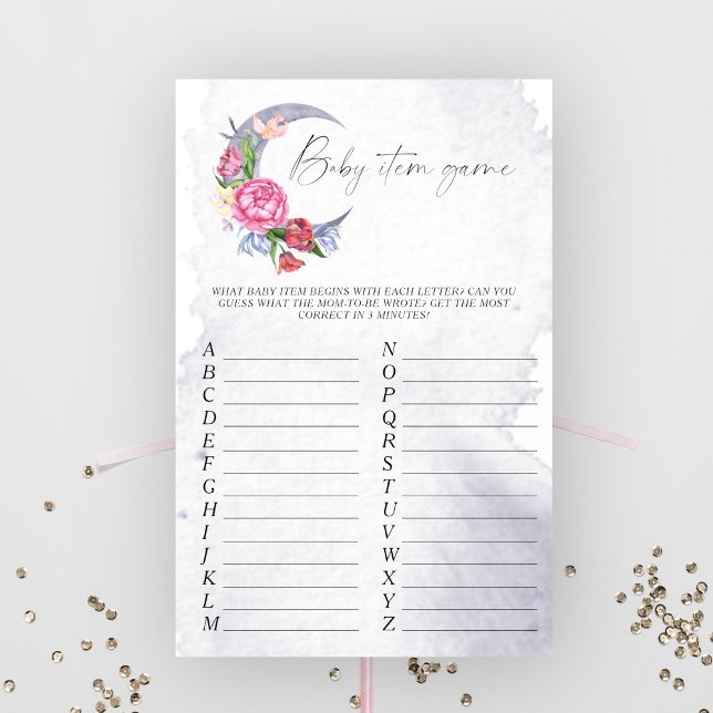 Jogo de Item Bebê. Sobre o Jogo do Chá de fraldas  (Criador carregado)