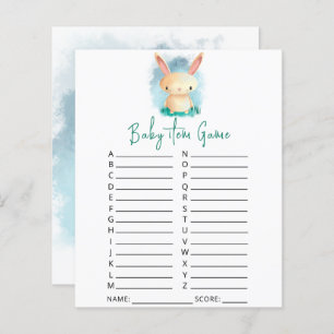 Jogo de Item de Bebê Coelhinho. Jogo do chá de fra