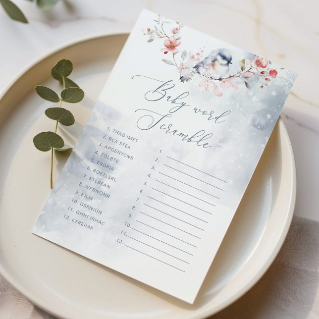 Jogo de Palavra Azul-Inverno (Criador carregado)