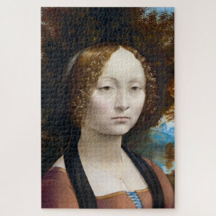 Jogo de Palavras Quebra-cabeça Ginevra de' Benci
