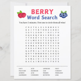 Jogo de Pesquisa Berry Word