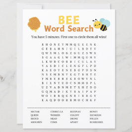 Jogo de Pesquisa do Word Bee