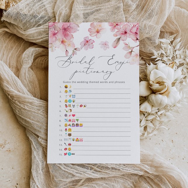 Jogo de picaria de emoji de noiva elegante Sakura (Criador carregado)