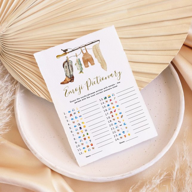 Jogo de Pictionary de Emoji para Chá de Bebê do Pe (Criador carregado)