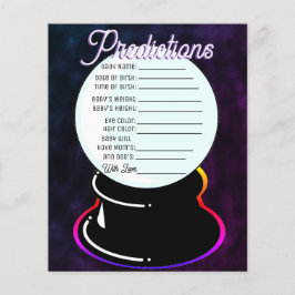 Jogo de Predicações de Bebê de Bola Cristal