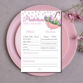 jogo de previsão de Chás de fraldas de abril