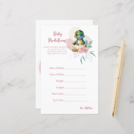 Jogo de Previsão Floral de Hatching - Alligador de