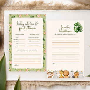 Jogo de Previsões de Chás de fraldas Tropicais Sel