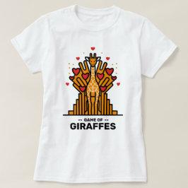 Jogo de T-shirt Girafas