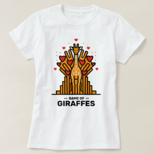 Jogo de T-shirt Girafas
