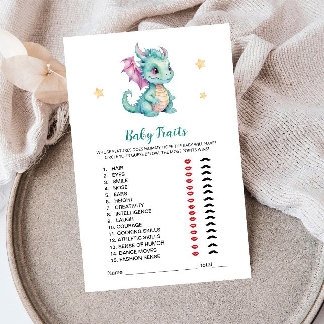 Jogo de Traços de Dragão Pequeno (Criador carregado)