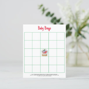 jogo de trenó do Papai Noel Baby Bingo