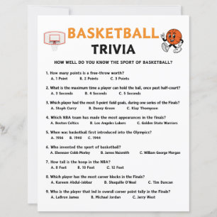Jogo de Trivia de Basquete
