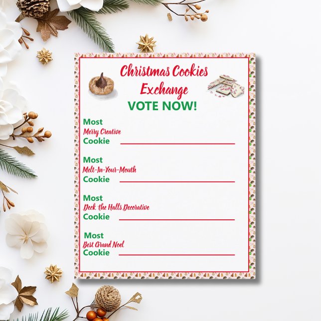 Jogo de Votação de Trocas de Biscoitos de Natal co (Criador carregado)