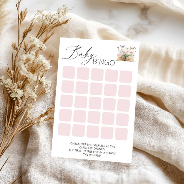 Jogo do Bingo do Chá de fraldas do Storybook (Criador carregado)