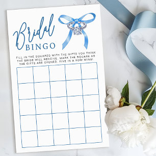 Jogo do Bingo do chá de panela - Algo azul