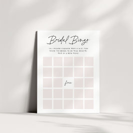 Jogo do Bingo do Chá de panela Blush & Black
