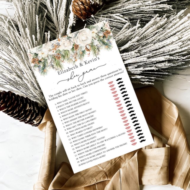 Jogo do Calçado Floral e do Pinho de inverno (Criador carregado)