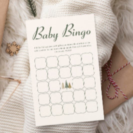 Jogo do Chá de fraldas Baby Bingo Winter
