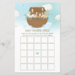 Jogo do Chá de fraldas do Noah Ark Blue Boy