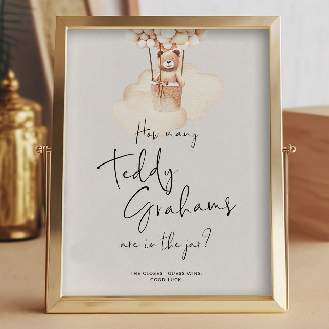 Jogo do Chá de fraldas do Urso Quantos Grahams Urs (Criador carregado)